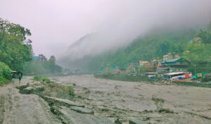 कालीगण्डकीको बाढीले ९ घर बग्यो