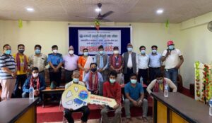 म्याग्दी प्रवासी नेपाली संघ मोनाद्वारा बाढीपहिरो पीडितलाई घर हस्तान्तरण