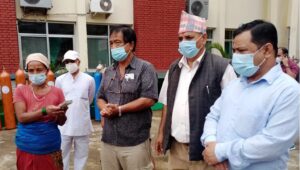 जन्डिस रोगबाट पीडित चन्द्रबहादुरलाई आर्थिक सहयोग