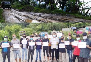 हरेक महिना कामको प्रगति देखाउने गरी स्थानीय युवा र लोकमार्ग निर्माण कम्पनीबीच सहमती