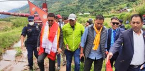 गण्डकी प्रदेशका खेलकुद मन्त्री दिपक मनाङ्गे ढोरपाटन ८ बोवाङमा