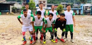 बागलुङको गलकोटमा सञ्चालित प्रथम घुम्टे कप फुटवलको उपाधी बुर्तिबाङलाई
