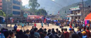 बुर्तिबाङमा कोजाग्रत पुर्णिमा मेला जारीः पुरुष भलिवलमा ढोरपाटन ए र गलकोट बि फाईनल प्रवेश