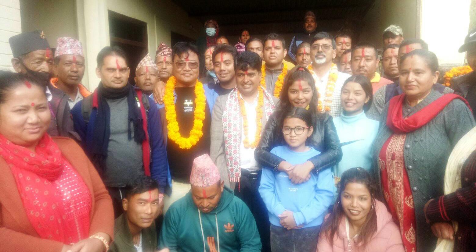 अर्थमन्त्री जनार्दन शर्मा बुर्तिबाङमा, पश्चिम बागलुङको विकासबारे ध्यानाकर्षण