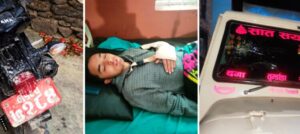 बडिगाडमा मोटरसाइकलले ठक्कर दिँदा घाइते खरेलको पाल्पामा उपचार हुदैँ