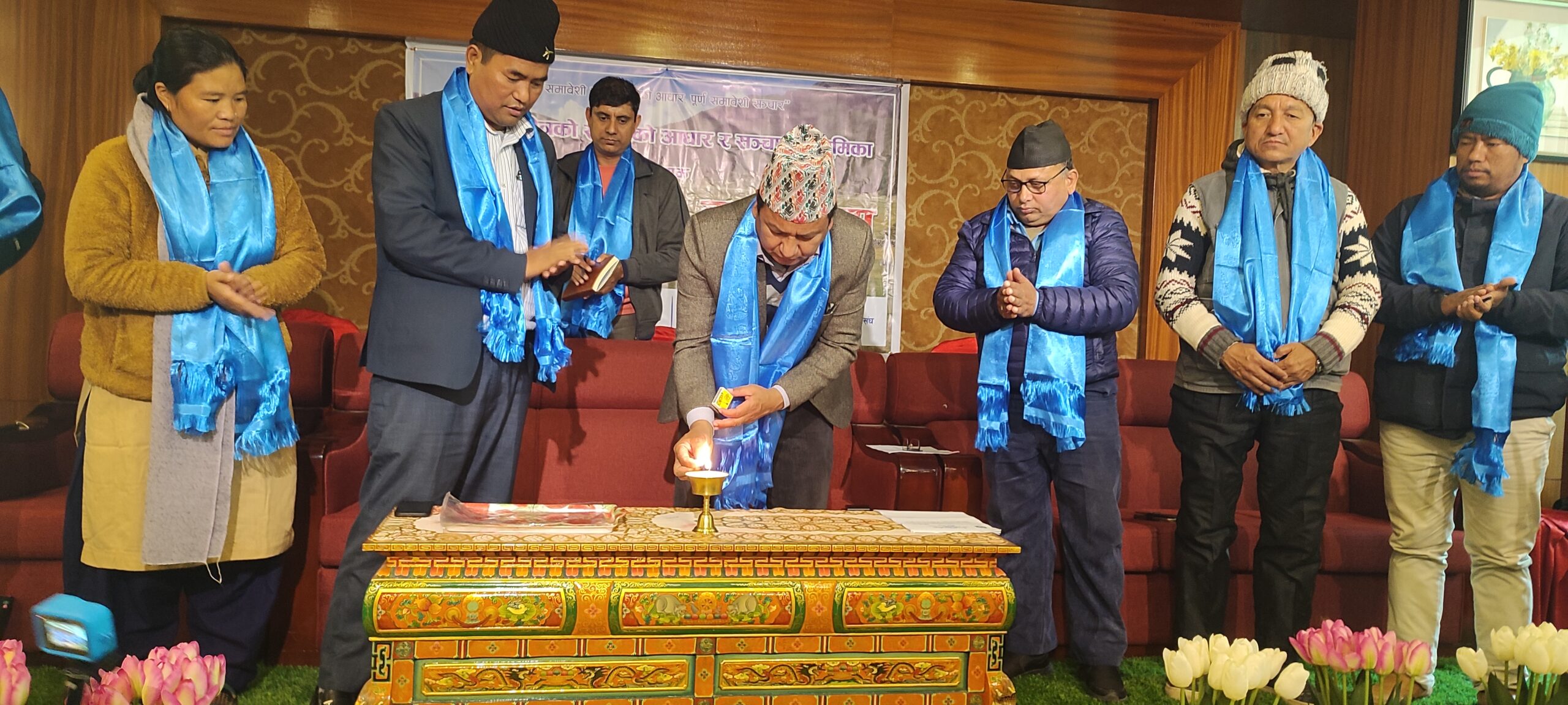 फोनिज गण्डकीद्वारा बुर्तिबाङमा ढोरपाटन क्षेत्रको समृद्धिको आधार र ‘सञ्चारको भुमिका विषयक अन्तरक्रिया