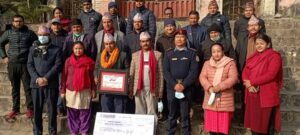 ‘गण्डकी गोल्डेन ब्रिज’ नामाकरण गर्ने सापकोटा लाई नगद २५ हजार सहित सम्मान