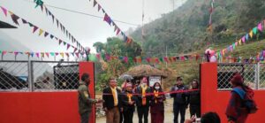 बागलुङको बडिगाडमा ३ झलुङ्गे पुल सहित वडा कार्यालय भवनको एकैसाथ उद्घाटन