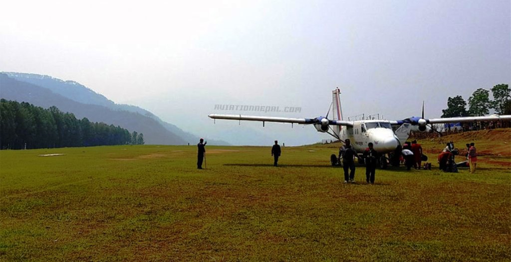 कालोपत्रमै अल्झियो बागलुङको बलेवा विमानस्थल