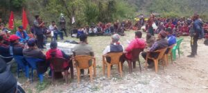 ढोरपाटन ६ चामीद्धारमा गठबन्धन दलको कार्यक्रम- लोभ लालचमा नफस्न कार्यकर्तालाई आग्रह