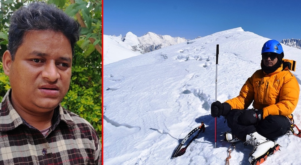 जागिर छाडेर सगरमाथा टेक्ने पहिलो नेपाली दृष्टिविहीन बन्ने केसीको धोको
