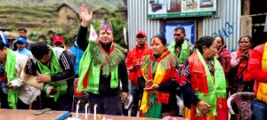 ढोरपाटन ९ मा एमालेको चुनावी सभा-जनताको सेवक भएर काम गर्ने नेपालीको प्रतिवद्धता