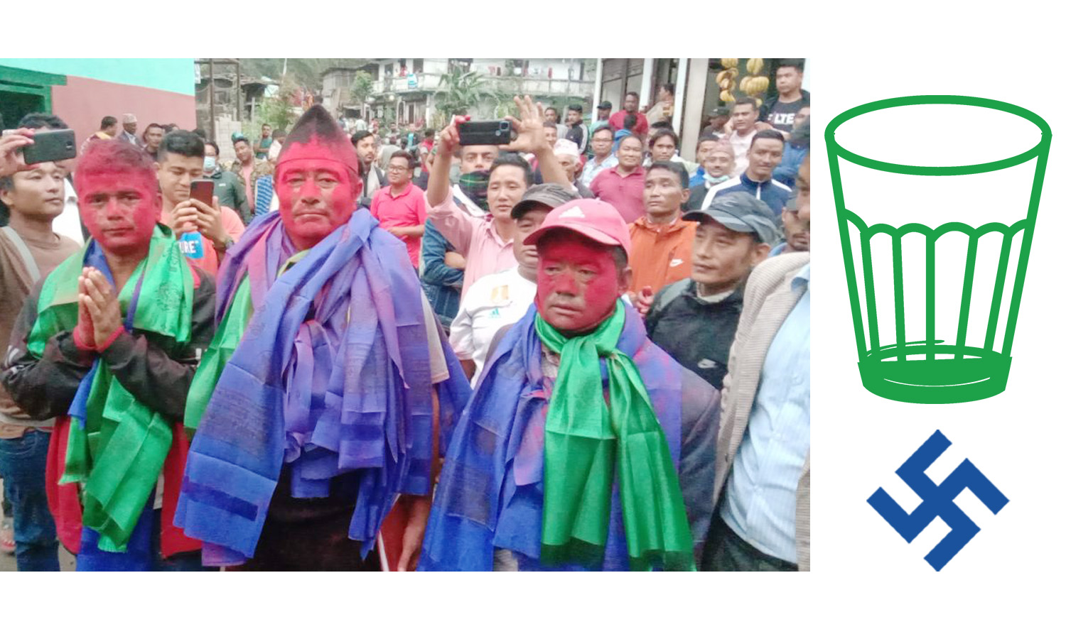 बडिगाड १ मा राजमोका थापा सहित  प्यानल  विजयी