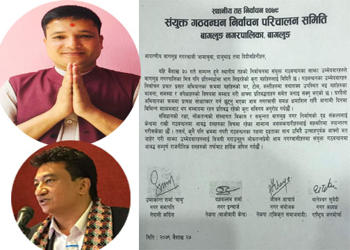 बागलुङ उद्योग वाणिज्यसंघमा दलीय हैसियत कोल्याप्स