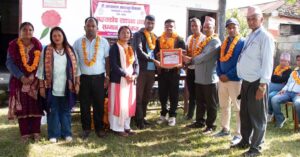 श्री जनजागरण बिद्यालयद्वारा नीतिप्रेस मिडियालाई सम्मान