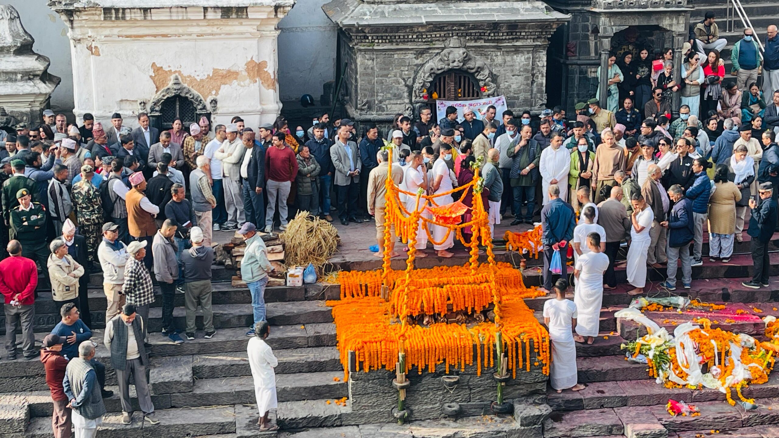 पूर्वसभामुख ढुंगानको राजकीय सम्मानसहित अन्त्येष्टि