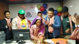 पोखरामा छोराले आमालाई प्रमुख अतिथि बनाएर कन्सल्टेन्सी व्यवसायको शुभारम्भ