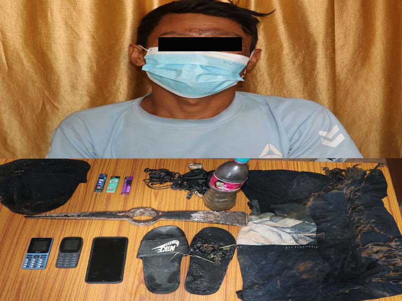 कास्कीको मादीमा जिउदो मानिसलाई पेट्रोल छर्किई आगो लगाउने व्यक्ति पक्राउ
