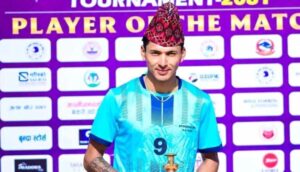 टाइगर कप भलिबल:सञ्जुविक्रम गण्डकी प्रदेशको टोलीमा फर्किए