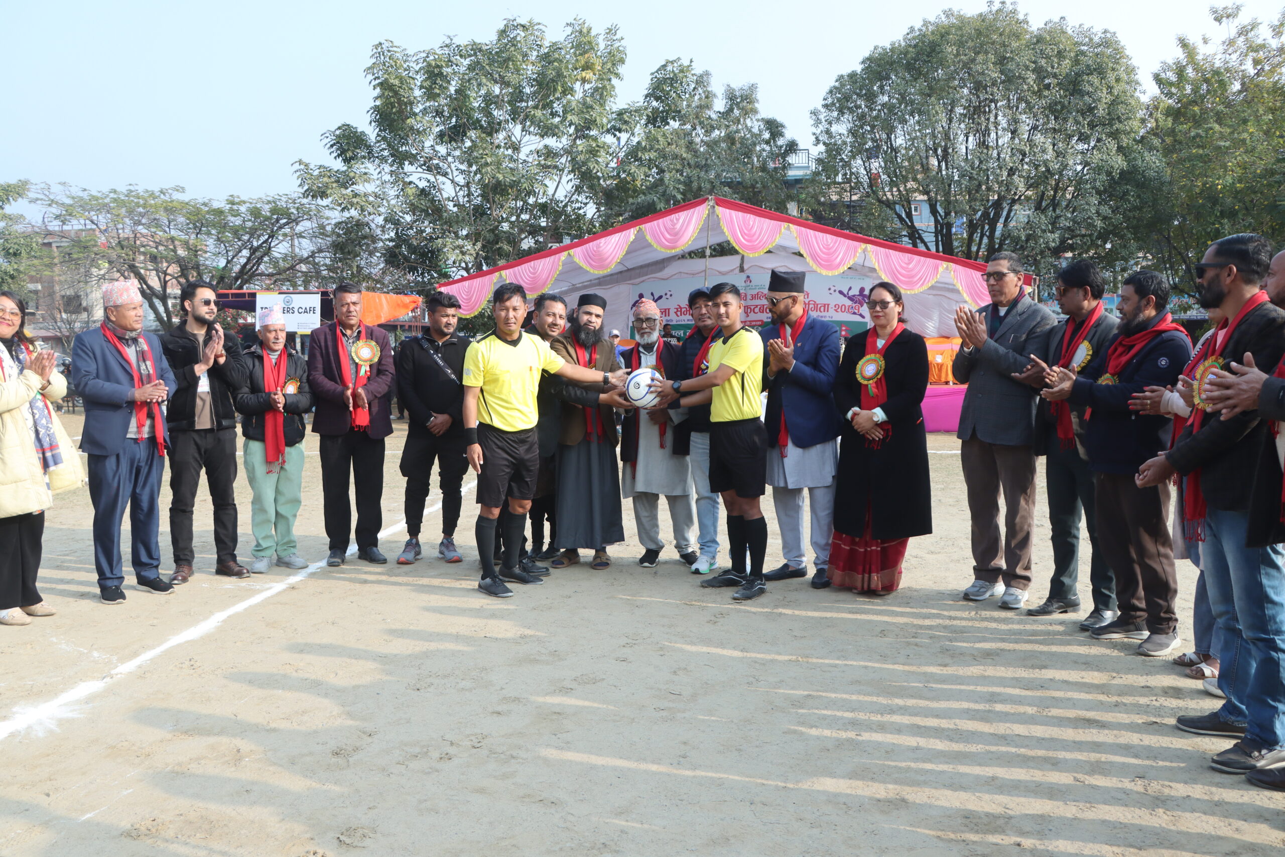 लोक कवि अलि मियाँको स्मृति चौँथो खुल्ला सेभेन ए साइड फुटबल प्रतियोगिता सुरु