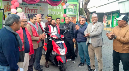 सुलभ दशै तिहार बम्पर उपहार राहुल थापालाई