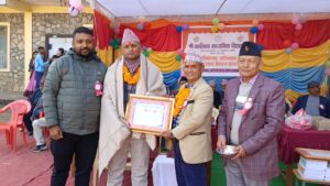 कालिका माविको ४२ औँ वार्षिकोत्सवमा ३ जनालाई वर्ष सम्मान
