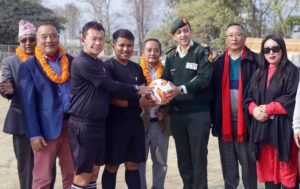 पोखरामा अन्तर्राष्ट्रिय भेट्रान्स ‘एट ए साइड फुटबल’ सुरु, आयोजकको विजयी सुरुवात