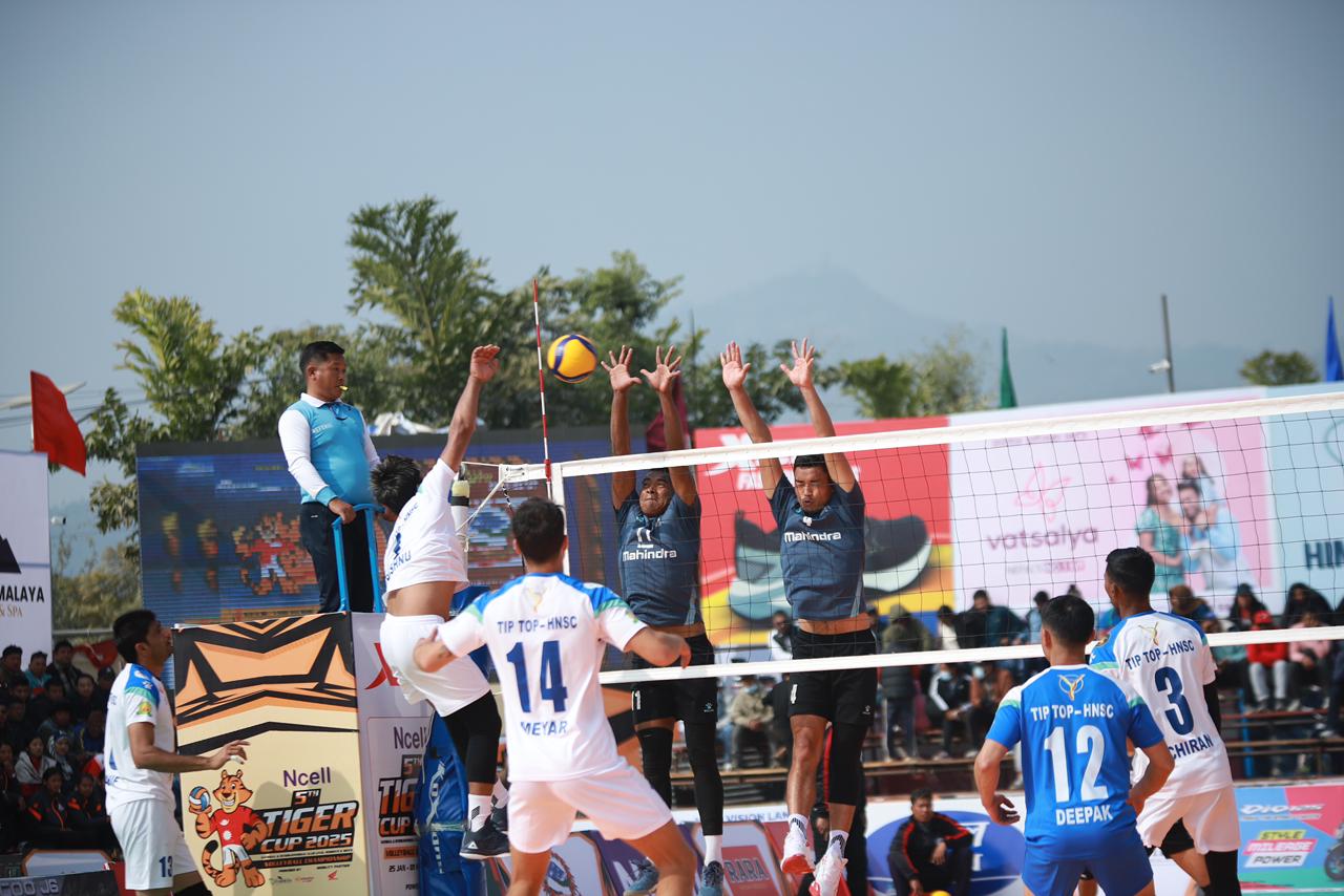 टाइगर कप भलिबलः हेल्प नेपालसँग पराजित हुँदा प्रतियोगितबाट बाहिरियो एपिएफ