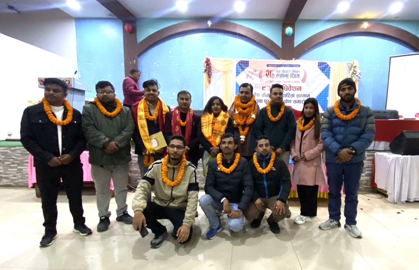 प्रेस चौतारी कास्की अध्यक्षमा मोतिसागर अधिकारी सर्वसम्मत चयन