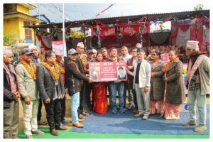 सवै सम्पत्ति प्रतिष्ठानमा सुम्पीए आफ्नो  छोराको सम्झनामा