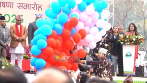 अर्थमन्त्री र मेयर जल्नेगरी पोखरामा बिस्फोट भएको बेलुनमा हाइड्रोजन भर्ने भारतीय पक्राउ