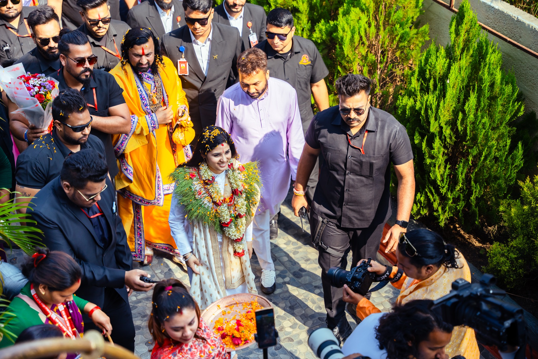 नेपाल आईपुगिन् देवी प्रतिभा, पोखरामा गरियो स्वागत