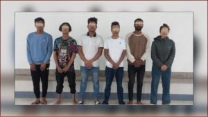 काठमाडौंको तीनकुने क्षेत्रमा आगजनी, तोडफोड गर्ने थप ६ जना पक्राउ