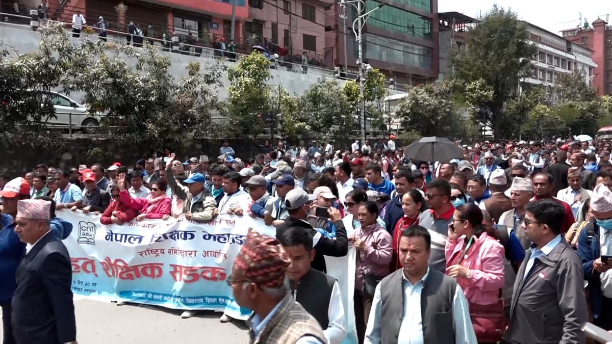 शिक्षकहरुको आन्दोलन फिर्ता भयो ९ बुँदे सहमति