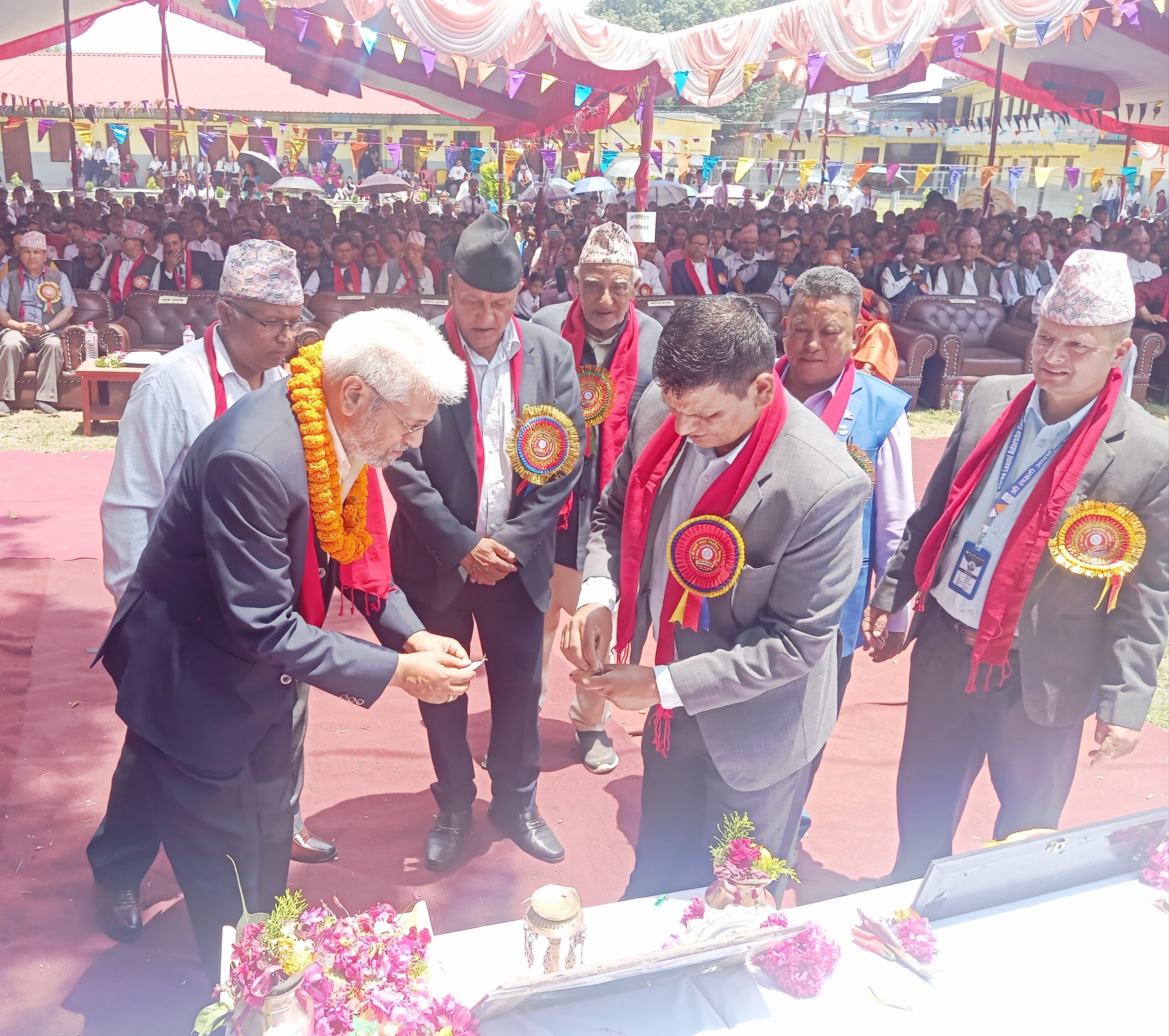 लक्ष्मी आदर्श माविले मनायो  ५७ औं वार्षिकोत्सव