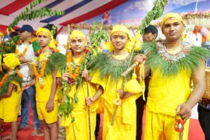 श्री गण्डकी शतकुण्डीय कोटीहोममा १२ जनाको सामुहिक व्रतवन्ध
