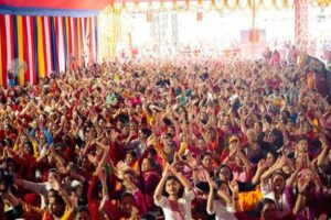 श्री गण्डकी शतकुण्डीय गायत्री कोटीहोममा हजार कन्याको पूजा र हजार ज्येष्ठ नागरिकलाई सम्मान गरिँदै