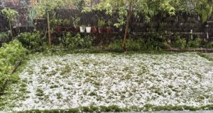 पोखरामा असिना सहित भिषण बर्षा