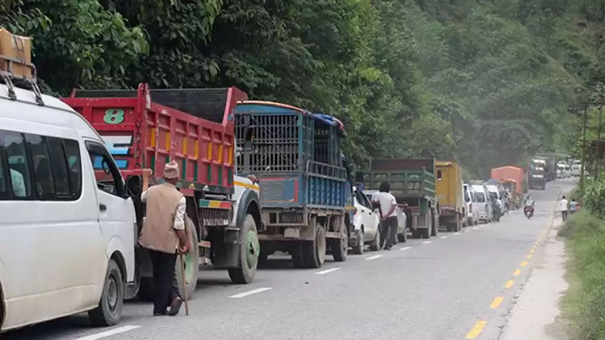 पृथ्वीराजमार्ग असार ९ गते सम्म ,५ घण्टा बन्द हुने