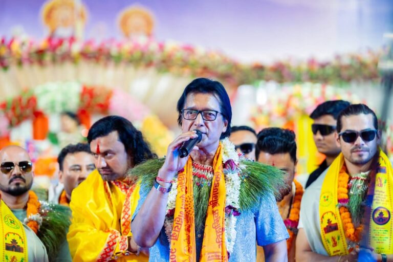गण्डकी कोटीहोममा  महानायक राजेश हमाल भने :कोटीहोम साञ्चिकै ऐतिहासिक रहेछ
