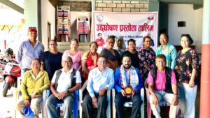 पूर्खेउली पुन समाजमा सात दिने उदघोषण तालिम
