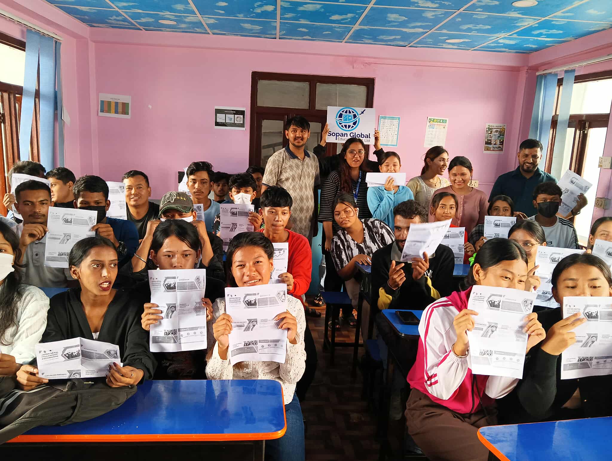 पोखराको सोपान ग्लोबल एजुकेशनमा जापान नेपाल फेलोसिप सेमिनार