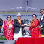 मालेपाटन तिज गित प्रतियोगिता : “मौलिक तीज भाकाहरू हराउँदै गएकोप्रति प्रदेश प्रमुखको चिन्ता”