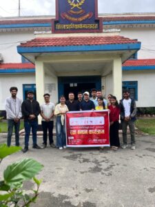 स्याङ्जामा पहिलो पाइलाको राष्ट्रसेवकसंग रक्षाबन्धन कार्यक्रम, पारिवारिक अनुभूति दिलाउने लक्ष्य