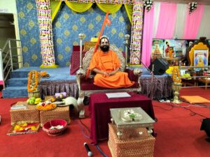 पोखराको महायोगी सिद्ध वावा आध्यात्मिक प्रतिष्ठान नारायणस्थानमा चतुर्मास व्रत अनुष्ठान जारी