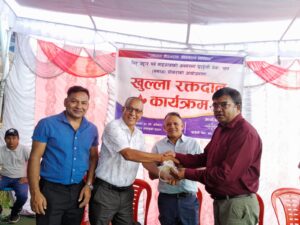 छाङ्गेली नेवाः खल समाजको रक्तदानमा ६२ युनिट संकलन