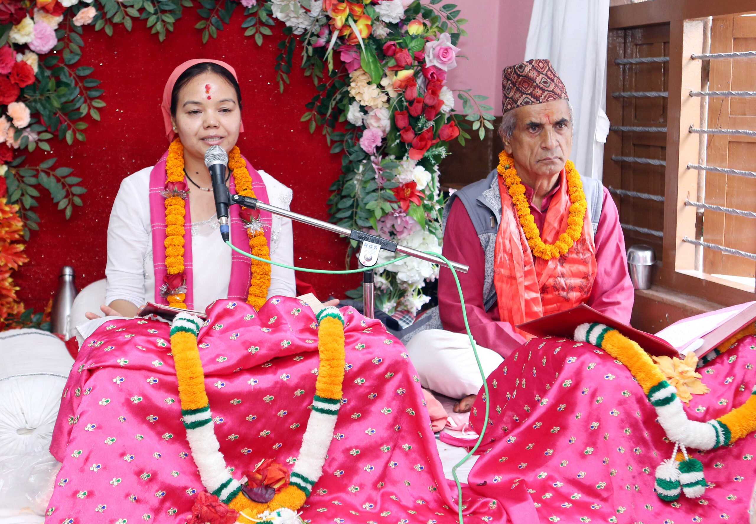 श्रीकृष्ण प्रणामी मन्दिर रत्नचोकमा आयोजित एक महिने श्रीमदवीतक सम्पन्न