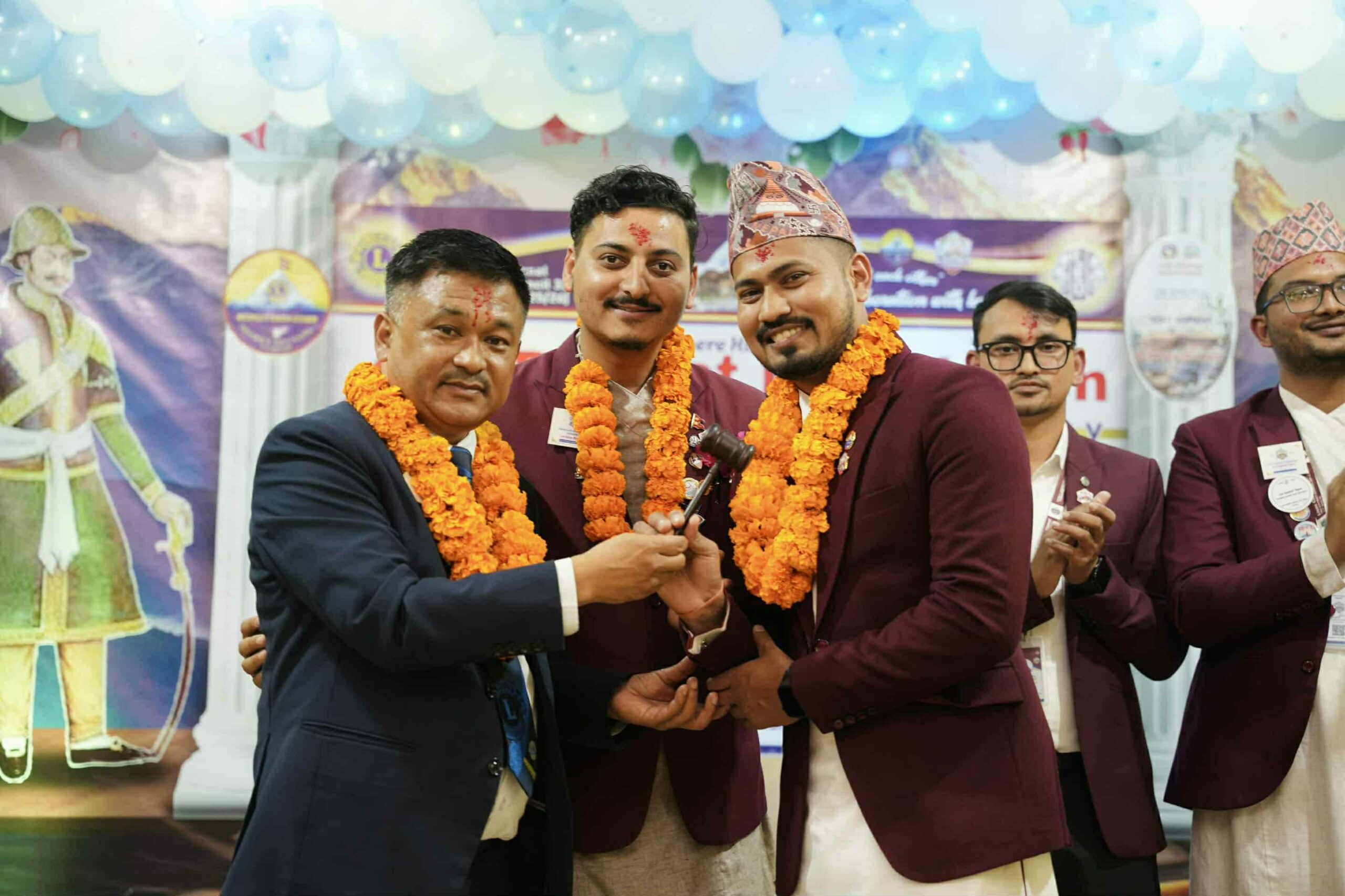 गोरखामा लियो जिल्ला परिषद् ३२५ जे नेपालको चौथो जिल्ला पदस्थापन, सम्मान सम्पन्न