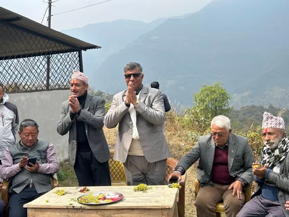 सराङकोटमा दामोदर पौडेल ‘वैरागी’को घरदैलो, ‘सराङकोट धाम’ विकासमा जोड
