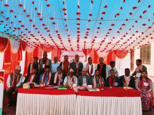 पोखरा २२ मा काउलेपानी परियार सेवा समाजको भवन उद्घाटन